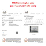 G23 Titanium Nose Piercing F136 Implant Grade 14G 16G 18G 20G Clicker Diaphragm