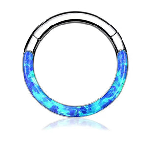 G23 Titanium Opal Nose Ring for Women Cartilage Earring