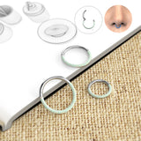G23 Titanium Opal Nose Ring for Women Cartilage Earring