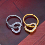 G23 Titanium Heart PIERC Hoop Earrings CZ Tragus Lip Nose Ring