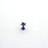 G23 Titanium Skull Piercing Jewelry Ghost Head