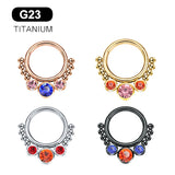 G23 Titanium Surgical Metal Tragus Earring Septum Piercing