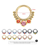 G23 Titanium Surgical Metal Tragus Earring Septum Piercing