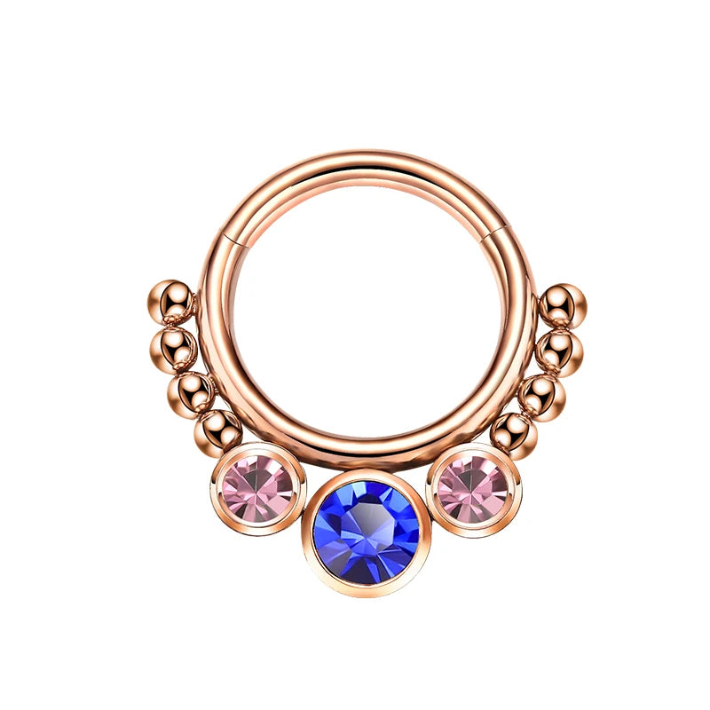 G23 Titanium Surgical Metal Tragus Earring Septum Piercing