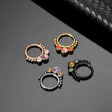 G23 Titanium Surgical Metal Tragus Earring Septum Piercing