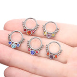 G23 Titanium Surgical Metal Tragus Earring Septum Piercing