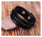 Vintage Leather Bracelet Cuff for Men