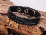 Vintage Leather Wristband Bracelet Cuff
