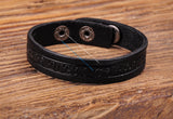 Vintage Leather Wristband Bracelet Cuff