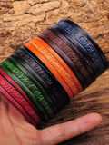 Vintage Leather Wristband Bracelet Cuff