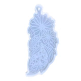 Leaf Ornaments Silicone Epoxy Resin Mold for DIY Keychain Pendant Jewelry