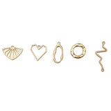 GAO Sensitive Earrings Accessories Irregular Geometric Shape