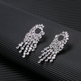 GAOLA Clear Zirconia Dangle Earrings for Women GLE6832Y