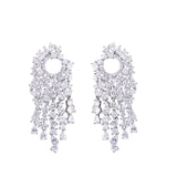 GAOLA Clear Zirconia Dangle Earrings for Women GLE6832Y