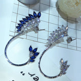 GAOLA Feather Wrap Cuff Clip Earring Cubic Zirconia Women Jewelry