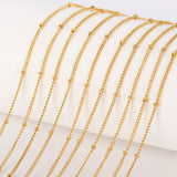 10pcs 45+5cm Adjustable Stainless Steel Link Chains Necklaces DIY