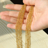 10pcs 45+5cm Adjustable Stainless Steel Link Chains Necklaces DIY