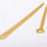 10pcs 45+5cm Adjustable Stainless Steel Link Chains Necklaces DIY