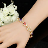 GB65 Crystal Bracelet Environmental Protection Copper Crystal Bracelet
