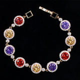 GB65 Crystal Bracelet Environmental Protection Copper Crystal Bracelet
