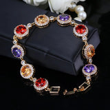 GB65 Crystal Bracelet Environmental Protection Copper Crystal Bracelet