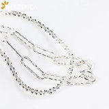 S925 Silver Bracelets For Women Double Layer Bracelet