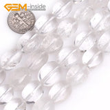 Rock Quartz Freeform Loose Beads 15 Inches