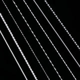 925 Sterling Silver Necklace Chain Fine Jewelry Pendant Link