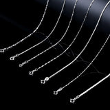 925 Sterling Silver Necklace Chain Fine Jewelry Pendant Link