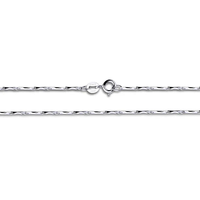 925 Sterling Silver Necklace Chain Fine Jewelry Pendant Link