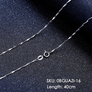 925 Sterling Silver Necklace Chain for Jewelry Pendant Link