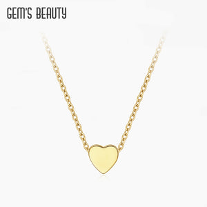 GEM'S BEAUTY 14K Filled Initial Pendant Necklace for Women