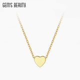 GEM'S BEAUTY 14K Filled Initial Pendant Necklace for Women