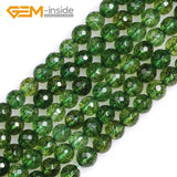 6mm 8mm Green Peridot Beads 15" Strand for Bracelet Making