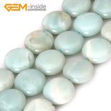 Amazonite Stone Beads Natural Stone Beads DIY Loose Beads 15 inches