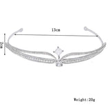 Bridal Rhinestone Crown Tiaras Wedding Hair Accessories