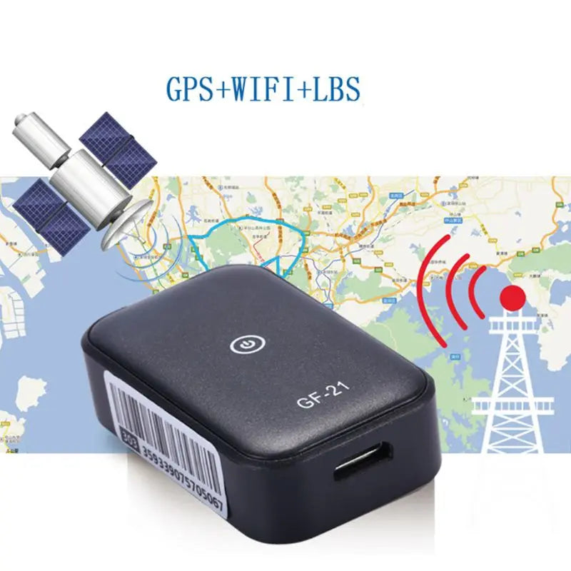 GF21 Mini GPS Car Tracker App Anti-Lost Device