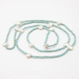 Butterfly Keshi Pearl Long Necklace for Women