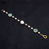 GG Baroque Pearl Crystal Bracelet