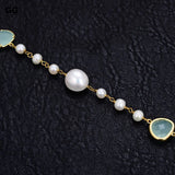 GG Baroque Pearl Crystal Bracelet