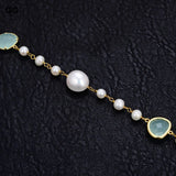 GG Baroque Pearl Crystal Bracelet