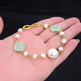 GG Baroque Pearl Crystal Bracelet