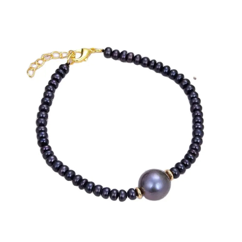 Tahiti Real Pearl Bracelet 11mm Natural