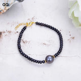 Tahiti Real Pearl Bracelet 11mm Natural