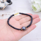 Tahiti Real Pearl Bracelet 11mm Natural