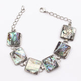 Green Abalone Shell Bracelet Bangle For Women Lady Jewelry