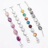 Green Abalone Shell Bracelet Bangle For Women Lady Jewelry