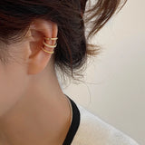 3Pcs/set Minimalist CZ Cartilage Earrings for Women