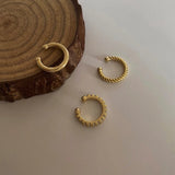 3Pcs/set Minimalist CZ Cartilage Earrings for Women