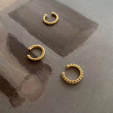 3Pcs/set Minimalist CZ Cartilage Earrings for Women